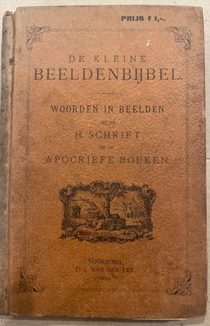1895 Een bijzondere uitgave van een Bijbels prentenboek door D.J. van der Lee